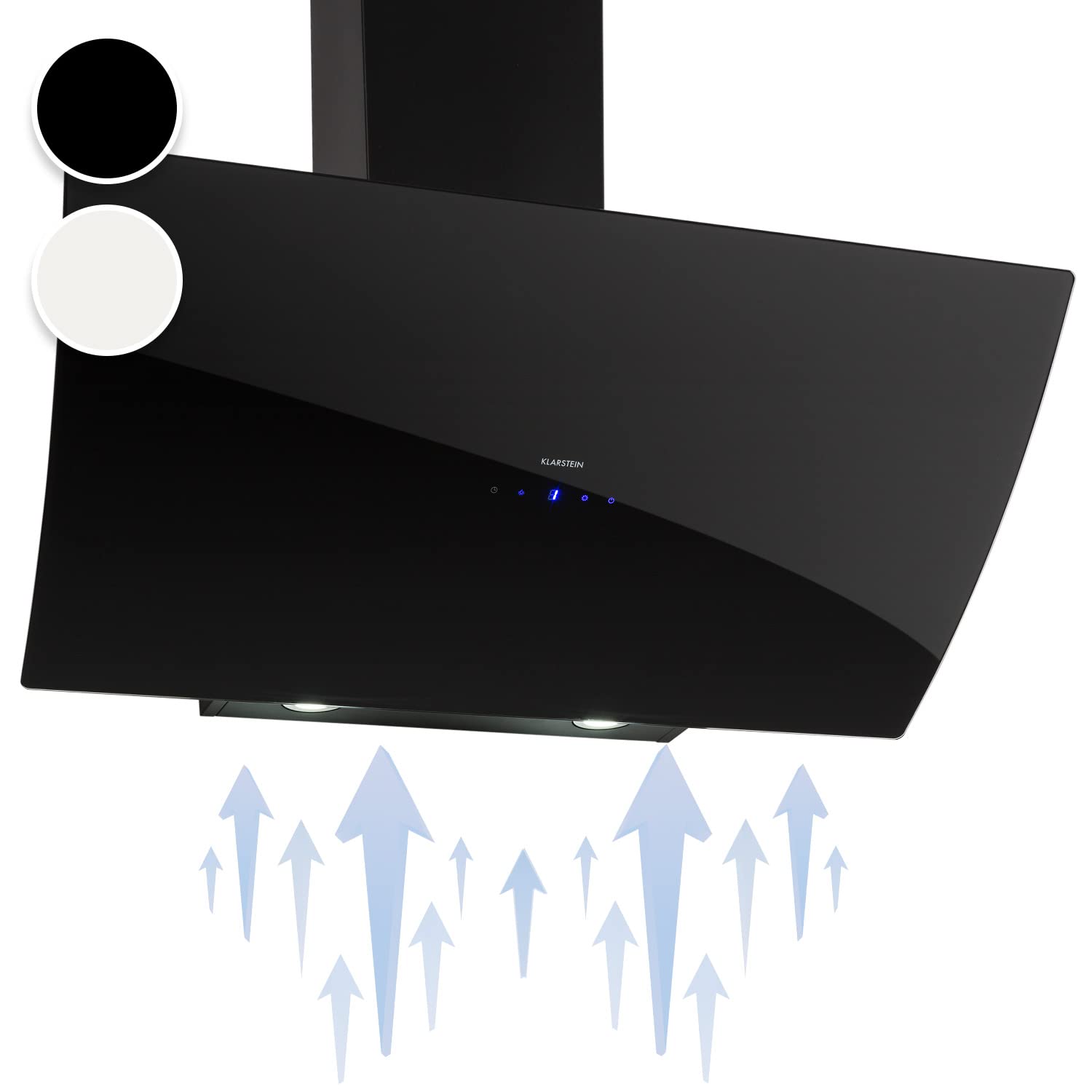 Klarstein-Annabelle-90-Campana-extractora-Extractor-de-humos-de-pared-Absorcion-y-ventilacion-Rendimiento-de-650-m