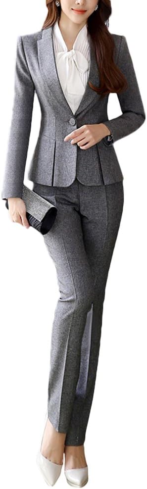 SK Studio Women's 3 Piece Business Skirt Jacket Pants Dress Set Suits