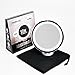 10x Magnifying Lighted Makeup Mirror. Warm LED Tap Light Bathroom Vanity Mirror. Wireless & Compact Travel Mirror