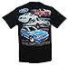 1979 to 1993 Ford Mustang Fox Body 5.0 T-Shirt 100% Cotton Preshrunk Black