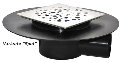 Duschablauf-Badablauf-Bodenablauf-DN 50 in Edelstahl (Spot-1)