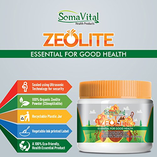 SomaVital Zeolite Powder Removes Toxins, Improves Immune System, Weight