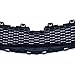 Evan Fischer Bumper Grille Compatible with 2011-2014 Chevroelt Cruze Sedan Chrome Shell With Black Insert Plastic Front GM1200624