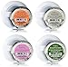 Bath and Body Works Classic Faves Scentportable Bundle of 4 Refill Discs: Eucalyptus Mint, Mahogany Teakwood, Sweet Pea, and Peach Bellini