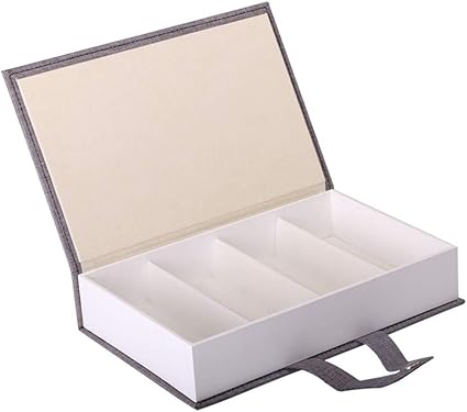 Crylee Exquisita caja portátil con 4 gafas de sol en forma de ...