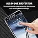 MP-MALL [3-Pack] Screen Protector For LG Stylo 3 Plus, [Tempered Glass] [Full Cover]