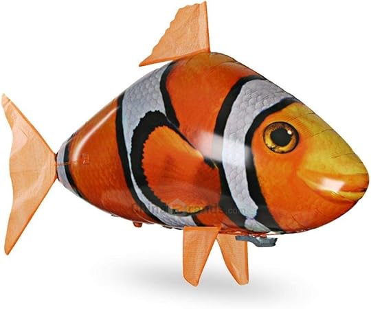 flying fish balloon toy