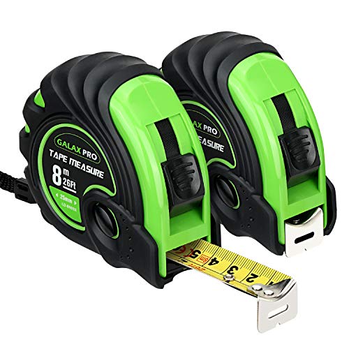 image for Tape Measure, GALAX PRO 25Ft Tape Measure - Robust Large Measuring Tap
