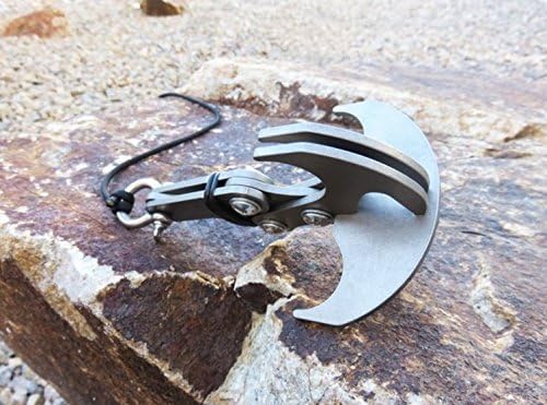 Gravity Hook / Grappling Iron Multi Purpose for Hiking Bushcraft Survival EDC