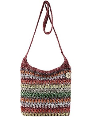 Riveria Bohemian Crossbody Handbag One Size Bohemian red multi