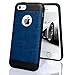 Desiro iPhone 5 case, iPhone 5S case, Durable TPU Slim Fit Protective Case Cover for Apple iPhone 5/5S (Navy Blue)