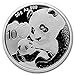 1989-2016 (Random Year) 1 oz Chinese Silver Panda Coin (in Capsule) Brilliant Uncirculated with Certificate of Authenticity ¥10 Yuan BU ¥10 Yuan Seller BU