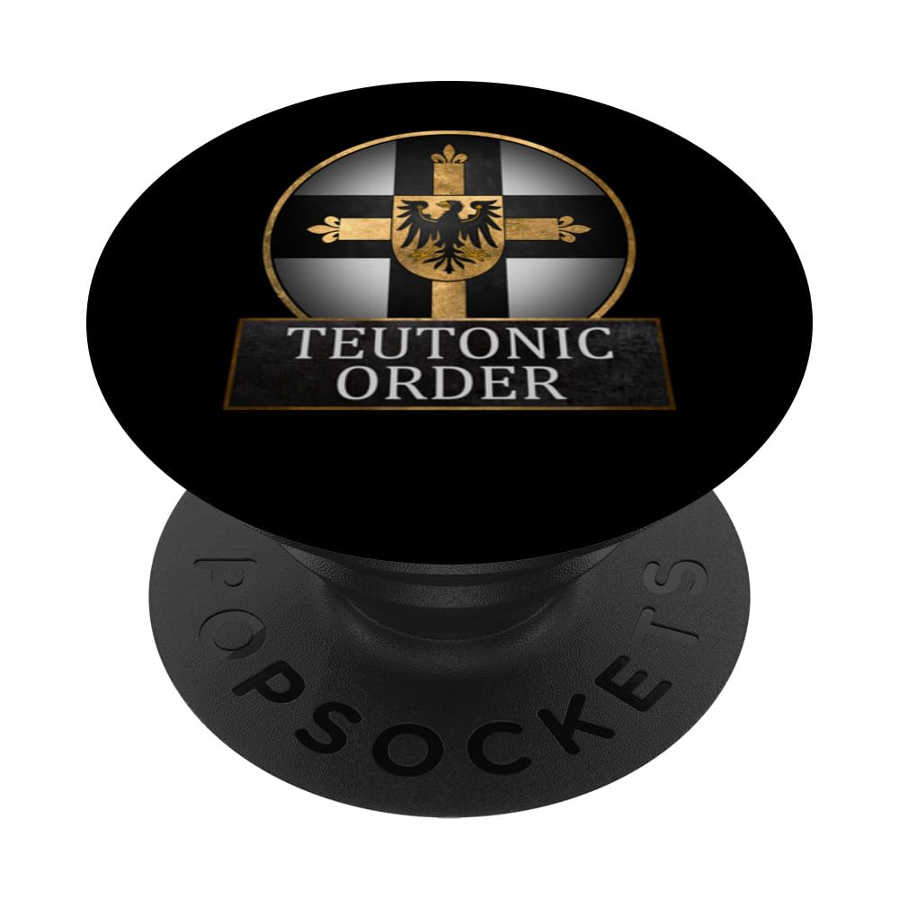 Teutonic Order Medieval Heraldry Teutonic Cross Symbol PopSockets Swappable PopGrip
