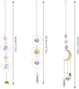 OFFCUP Crystal Suncatchers 3pc Rainbow Prism Sun Catchers Window Decor view 3