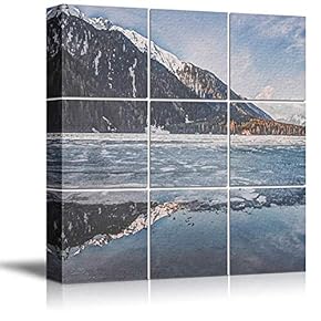 Calm Lake Home Artwork for Living Room Bedroom