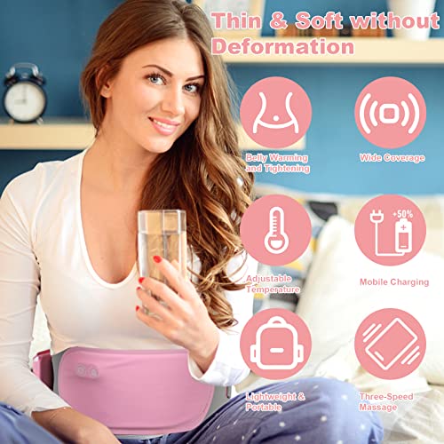 Heating Pads for Cramps, LALASANI Electric Heat Menstrual Relief Pad