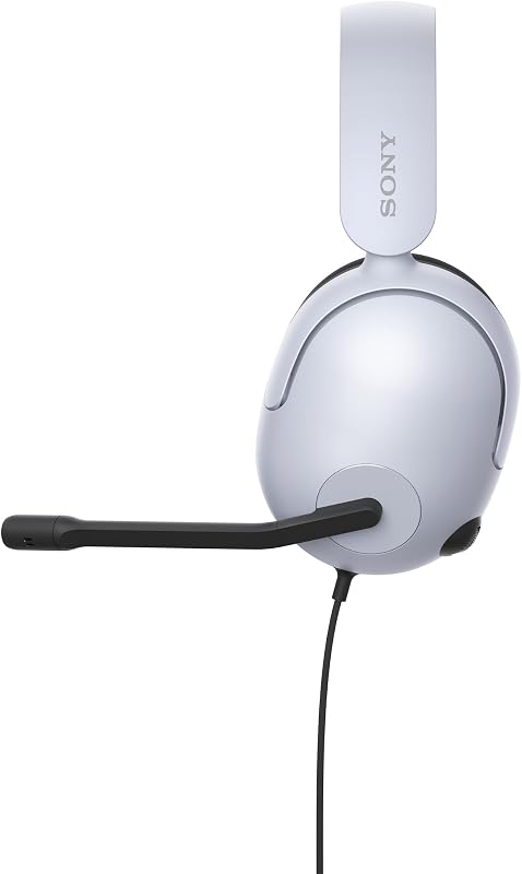 INZONE H3 - Auriculares para gaming, sonido espacial 360 para gaming, micrófono boom, para PC/PlayStation5, color blanco