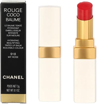 Chanel Rouge Coco Baume Hydrating Tinted Lip Balm 918 My Rose Women 0.11 oz