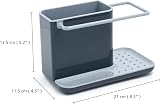 Joseph Joseph Caddy Kitchen Sink Organiser with Sponge Holder Stone Sage view 6