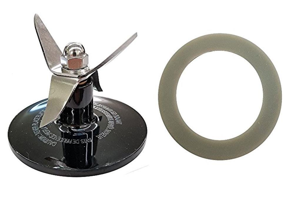 Blender Parts & Replacement Blender Blade Assembly for Cuisinart CBT-500, SB5600, CB600, Black + Gasket