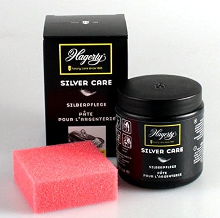Hagerty Silver Care,150 ml ein wirksames Reinigungs- und Poliermittel mit integriertem Anlaufschutz!