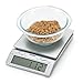Polder Easy-Read Digital Glass Top Scale, 11-Pound (5 kg.) Capacity