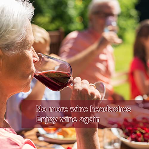 Wine Purifier Filter Sulfites & Histamine Remover,Reduces Tannin ,Wine