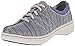 Dansko Women's Brandi Navy Textured Canvas Fashion Sneaker