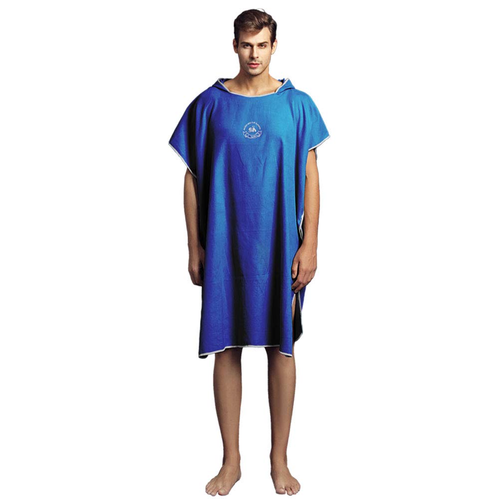 Changing Robe Surf Poncho with Hood Come Together with One Towel Lightweight