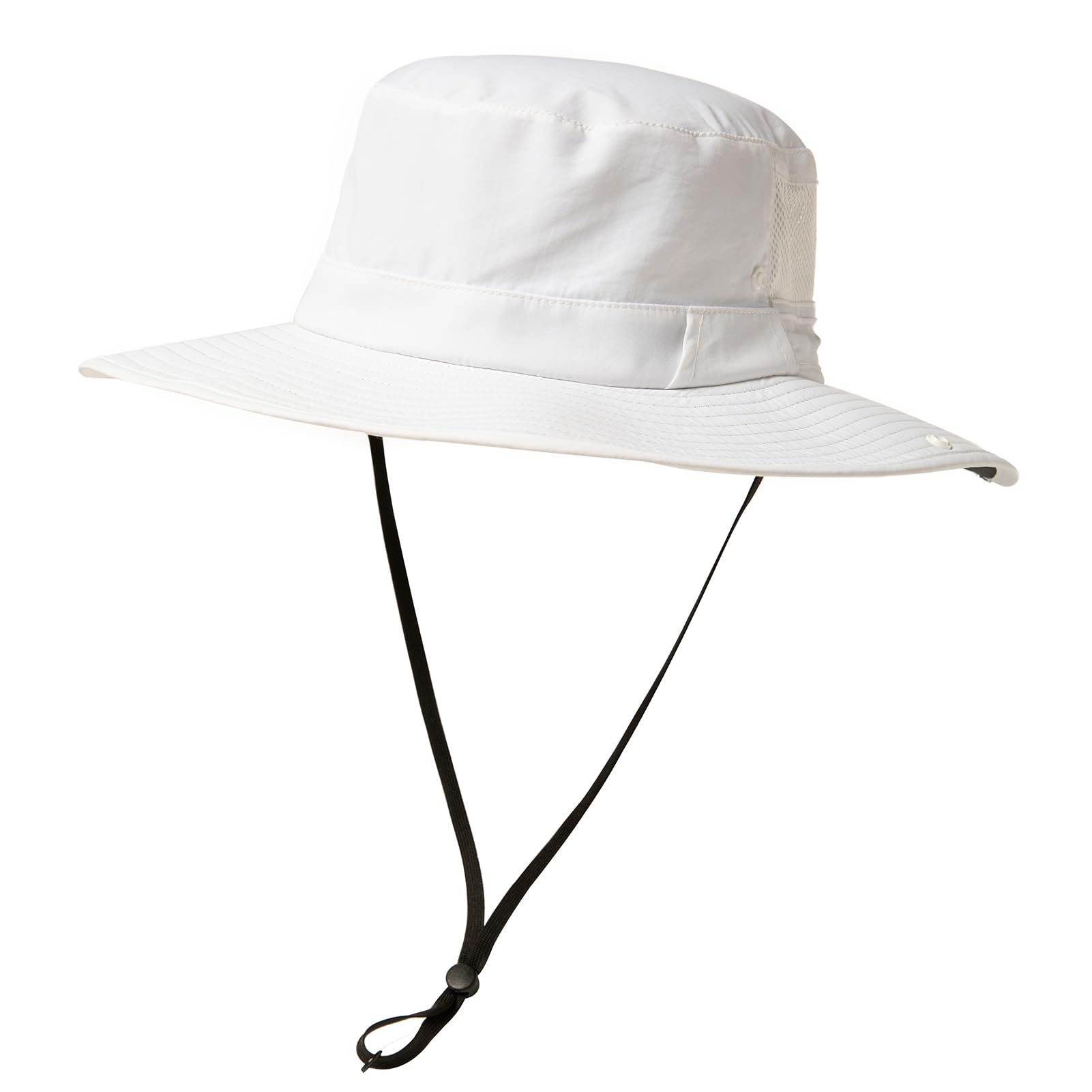 Photo 1 of TOP-EX Men's Waterproof Bucket Sun Hat Wide Brim X-Large Extra Large Big Head Oversize, Summer Boonie Shade Cap for Outdoor Hiking, Fishing, Beach, Safari - UV Protection SPF Sunhat, White XL