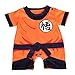 Dressy Daisy Baby Dragon Ball Son Goku Costume Dress Up Jumpsuit Romper Outfit Infant Size 3-6 Months