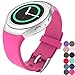 CoJerk Silicone Watch Band for Samsung Gear S2 - Barbie Pink