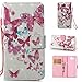 Huawei Y5 2017 / Y6 2017 Case,Premium TPU Shockproof Cover [Kickstand Feature][Slim Fit] Credit Card Pockets [Wrist Strap] Folio Cover Flip Wallet Case for Huawei Y5 2017 / Y6 2017 -Butterfly Group