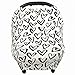 Gufix Infant Car Seat Cover, The Stretchy Nursing Scarf, Car Seat Canopy, Shopping Cart Cover and High Chair Cover that Protects Babies and Breastfeeding Mothers. The 8-in-1 Multiuse Cover for Babies. primary