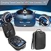 HIJIAO Hard Travel Case for HTC Vive Cosmos-PC Protective Carrying Storage Bag (Black)