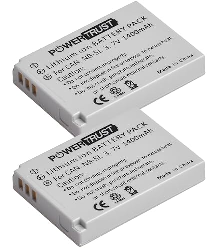 Amazon.com : Replacement NB-5L Battery for Canon Powershot SX