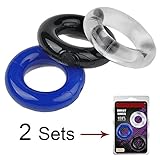 PinkGee 6pcs Silicone C Rings