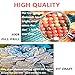 Yomiie 5D Diamond Painting Planet Universe Full Drill by Number Kits, Solar System Space Stars DIY Paint with Diamonds Art Rhinestone Embroidery Craft for Home Room Decoration (12x16inch, 2 Pack)