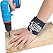 Aieternal XMS651 Magnetic Wristband, Super Strong Magnets Surround Almost Entire Wrist Keeps Screws, Nails and Light Tools Handy While Working. (1-Pack)