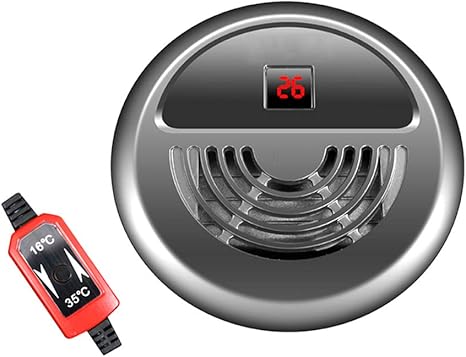 Amazon Co Jp アクアリウム ヒーター 電子サーモスタット付き水槽ヒーター 水中水槽水ヒーターつの吸引カップ付き調節可能な温度サーモスタット ホーム キッチン