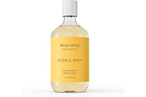 Deep Steep Bubble Bath- Grapefruit Bergamot 50.275 mL