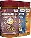 Field Trip Chickpea Butter | Healthy Vegan Snacks, Gluten Free, Non GMO Ingredients, All Natural Creamy Peanut Butter Substitute, Nut and Soy Free | 3 Pack Variety