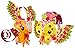 AmiGami Fox and Owl Figure 2-Pack