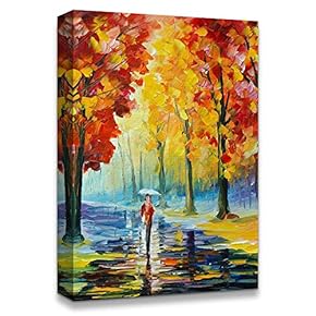 Vintage Oil Painting Home Artwork for Living Room Bedroom
