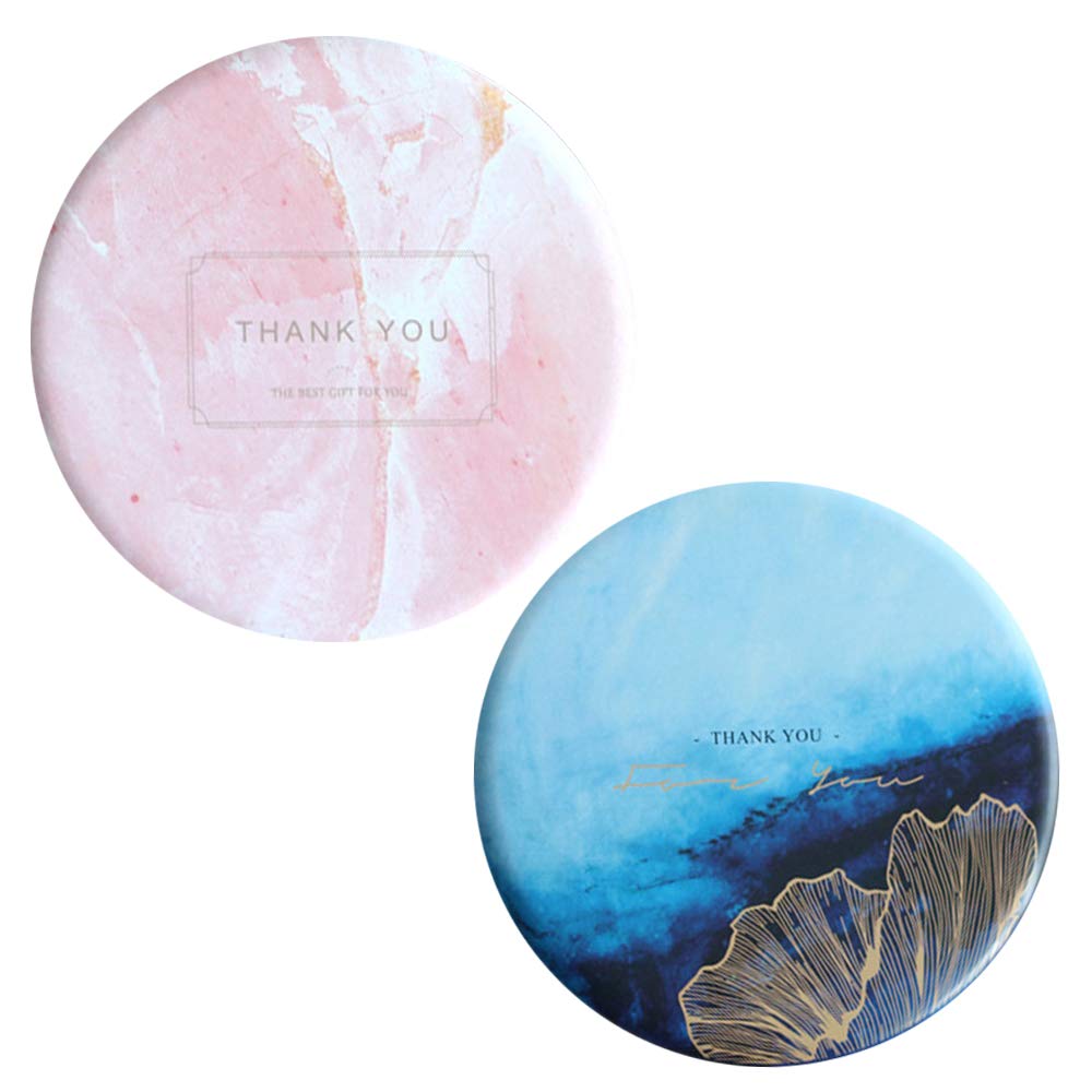 Round Candy Box Mini Small Candy Storage Box Mini Metal Empty Cans Tin Cans with Lids Storage Box for Sweets Small Candy Storage Box for Candle Cans DIY, Tea, Candy, Jewelry, Small Objects 2 Pieces