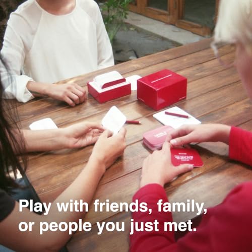 WE'RE NOT REALLY STRANGERS Card Game - 150 Conversation Cards for Adults, Teens, Couples, & Strangers - Icebreaker Questions for Game Night or Date Night, Ages 15+, 2-6 Players