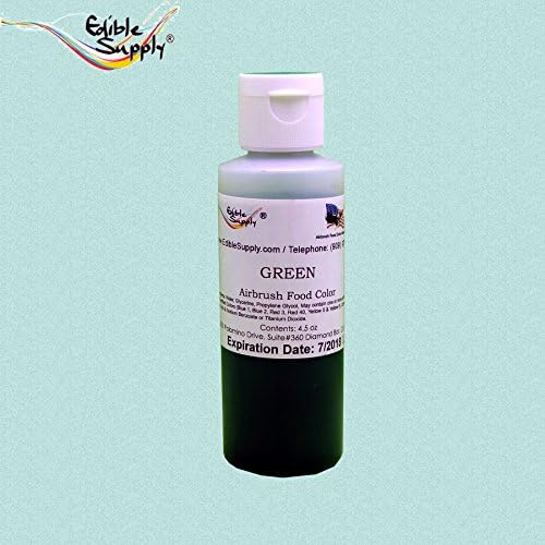 Edible Supply Green Airbrush Food Color - 4.5 oz