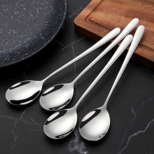 Dinner Spoon Set, Silver, Poylim - Image 4