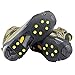 YUEDGE 10 Steel Studs Ice And Snow Antiskid Crampons Ice cleats Ice grippers traction Cleats(Yellow L)