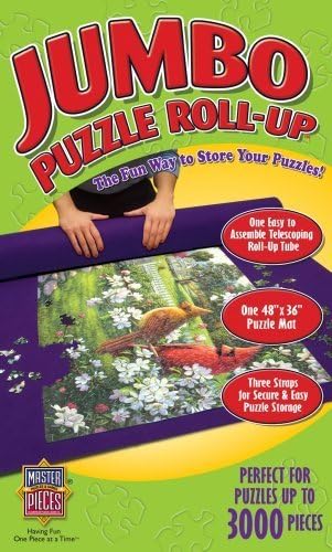 Bb Direct Jumbo Jigsaw Puzzle Felt Roll Up Storage Mat For Up To 3000 Pieces